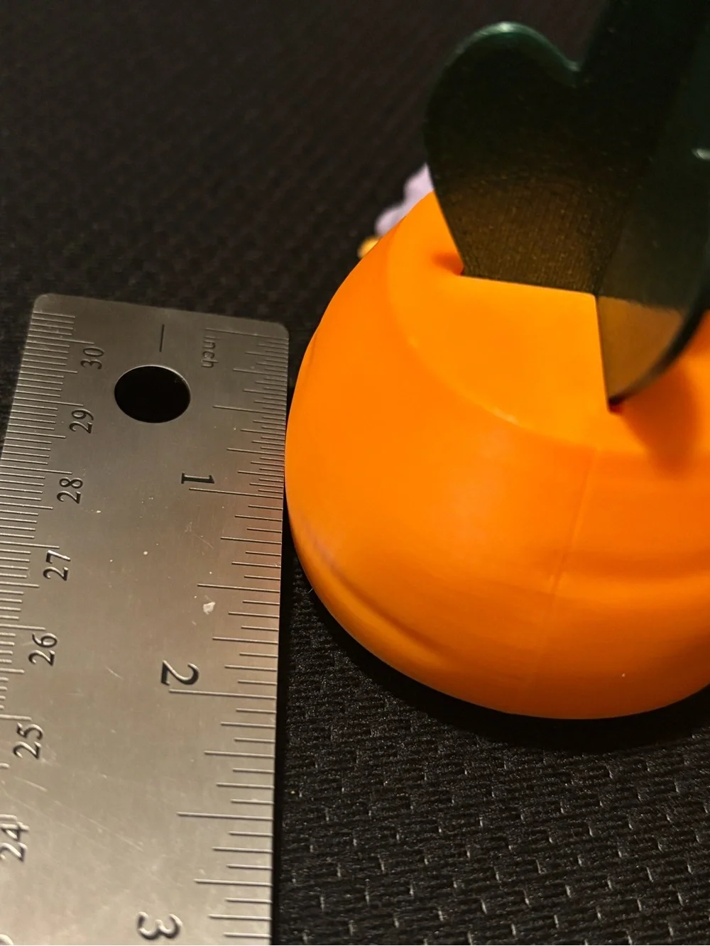 3D printed carrot container with 4 chicks